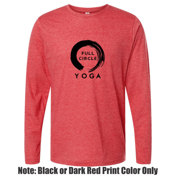 Full Circle - Unisex Poly-Rich Long Sleeve Tee Thumbnail